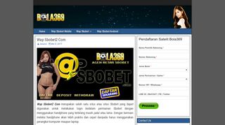 
                            10. wap sbobet2 com | Wap Sbobet Mobile