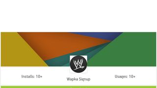 
                            5. Wapka Signup Android App - Download Wapka Signup - AppsGeyser