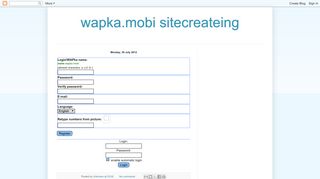 
                            6. wapka.mobi sitecreateing