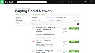 
                            6. Waplog Social Network - Download.com