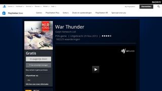 
                            6. War Thunder op PS4 | Officiële PlayStation™Store Nederland