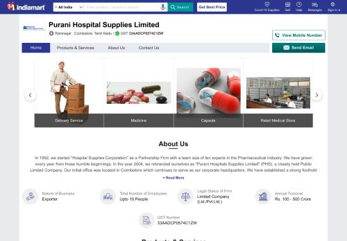 
                            9. Warehouse and Delivery Service Exporter | Purani Hospital Supplies ...