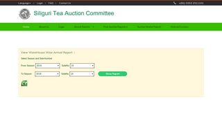 
                            7. WareHouse Wise - Siliguri Tea Auction Committee | Home :: Siliguri ...