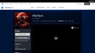 
                            6. Warface on PS4 | Official PlayStation™Store US