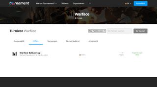 
                            11. Warface | Toornament - The eSport platform
