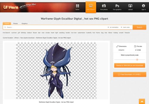 
                            7. Warframe Glyph Excalibur Digital , hot sex PNG clipart | free cliparts ...