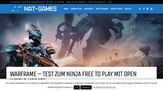 
                            6. Warframe - Test zum Ninja Free to Play mit Open World Update - NAT ...
