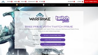 
                            11. Warframe: Twitch Prime