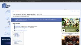 
                            5. Warhammer 40,000: Armageddon - Da Orks - PCGamingWiki PCGW ...