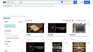 
                            13. Warid 4g - Internet for sale - OLX.com.pk