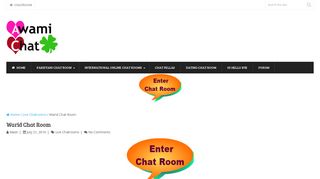 
                            9. Warid Chat Room | Free Chat Room Without Registration - Awamichat