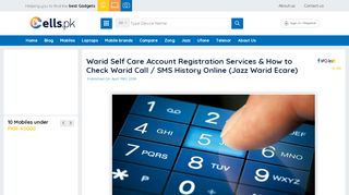 
                            8. Warid Self Care Account Registration Services & How to ...