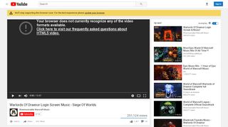 
                            3. Warlords Of Draenor Login Screen Music - Siege Of Worlds - YouTube