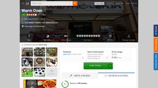 
                            7. Warm Oven, HSR Layout Sector 3, Bangalore - Bakeries Cuisine ...
