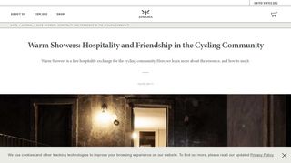
                            13. Warm Showers: Hospitality in the Cycling Community | Apidura