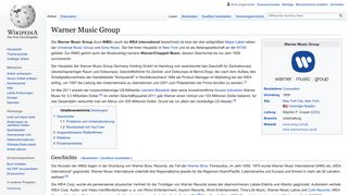 
                            4. Warner Music Group – Wikipedia