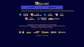 
                            3. WarnetQQ - Link ALternatif Daftar Dan Login WarnetQQ - evoqq.net
