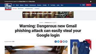 
                            4. Warning: Dangerous new Gmail phishing attack can easily steal your ...
