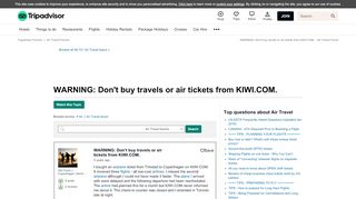 
                            3. WARNING: Don't buy travels or air tickets from KIWI.COM. - Air ...