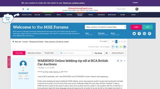 
                            12. WARNING! Online bidding rip off at BCA British Car Auctions ...