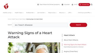 
                            11. Warning Signs of a Heart Attack | American Heart Association