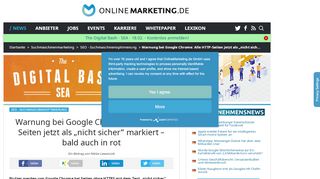 
                            4. Warnung bei Google Chrome: Alle HTTP-Seiten jetzt als „nicht sicher ...