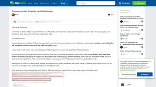
                            10. Warnung vor dem Vorgehen von Multilotto.com - mydealz.de
