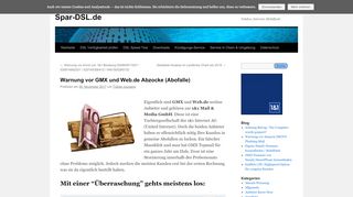 
                            7. Warnung vor GMX und Web.de Abzocke (Abofalle) - Spar-DSL.de