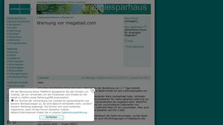 
                            7. Warnung vor megabad.com - Seite 2 | Bauforum auf energiesparhaus.at