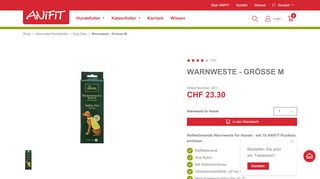 
                            13. Warnweste für Hunde bei ANiFiT - Hundebekleidung Schweiz