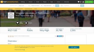 
                            13. Warsaw University of Technology | Top Universities