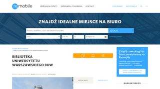 
                            9. Warszawa Biblioteka Uniwersytetu Warszawskiego BUW - Biura i ...