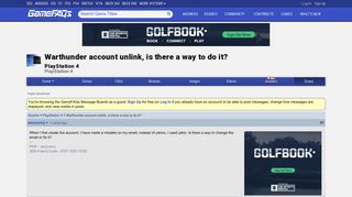 
                            8. Warthunder account unlink, is there a way to do it? - PlayStation 4 ...
