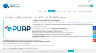 
                            7. Warto wiedzieć - Instrukcja zakładania konta na Portalu Podatkowym ...