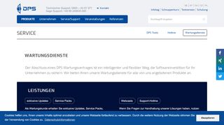 
                            5. Wartungsdienste - DPS Software - DPS Software GmbH