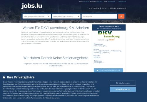 
                            6. Warum für DKV Luxembourg SA arbeiten - Jobs.lu