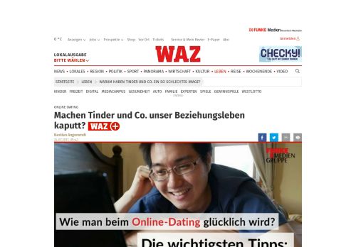 
                            6. Warum haben Tinder und Co. ein so schlechtes Image? | waz.de | Leben