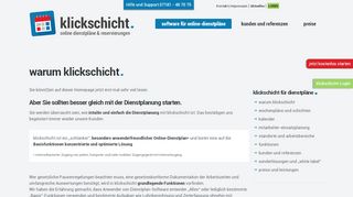 
                            13. warum klickschicht | Online Dienstpläne mit klickschicht - Dienstplan ...