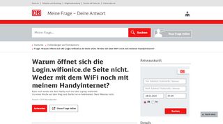 
                            13. Warum öffnet sich die Login.wifionice.de Seite nicht. Weder mit ...