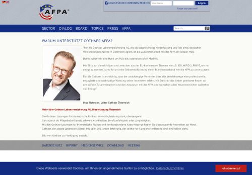 
                            4. Warum unterstützt Gothaer AFPA?
