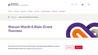 
                            9. Warum Warth & Klein Grant Thornton - Warth & Klein Grant Thornton AG