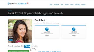 
                            10. Was Ihnen über Zoosk AT niemand sagt. - Dating Advisor AT