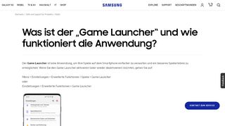 
                            2. Was ist der „Game Launcher“ und wie funktioniert die Anwendung ...