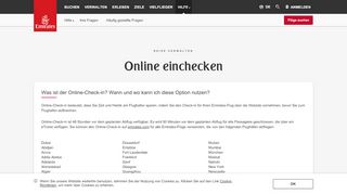 
                            3. Was ist der Online-Check-in? Wann und wo kann ich diese ... - Emirates