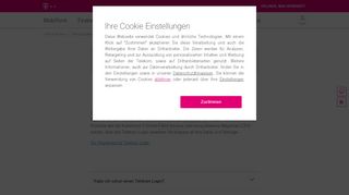 
                            3. Was ist der Telekom Login?