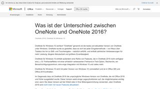 
                            5. Was ist der Unterschied zwischen OneNote und OneNote 2016 ...