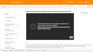 
                            5. Was ist die HiDrive Share Gallery und wie nutze ich sie?