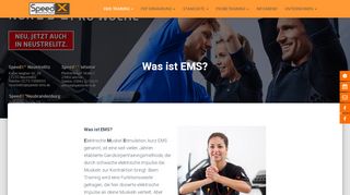 
                            8. Was ist EMS? - SpeedX EMS - Dein wöchentliches 20 Minuten Training