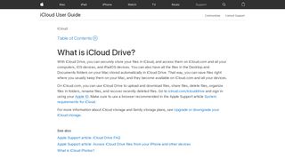 
                            3. Was ist iCloud Drive? - Apple Support