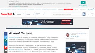 
                            7. Was ist Microsoft TechNet? - Definition von WhatIs.com